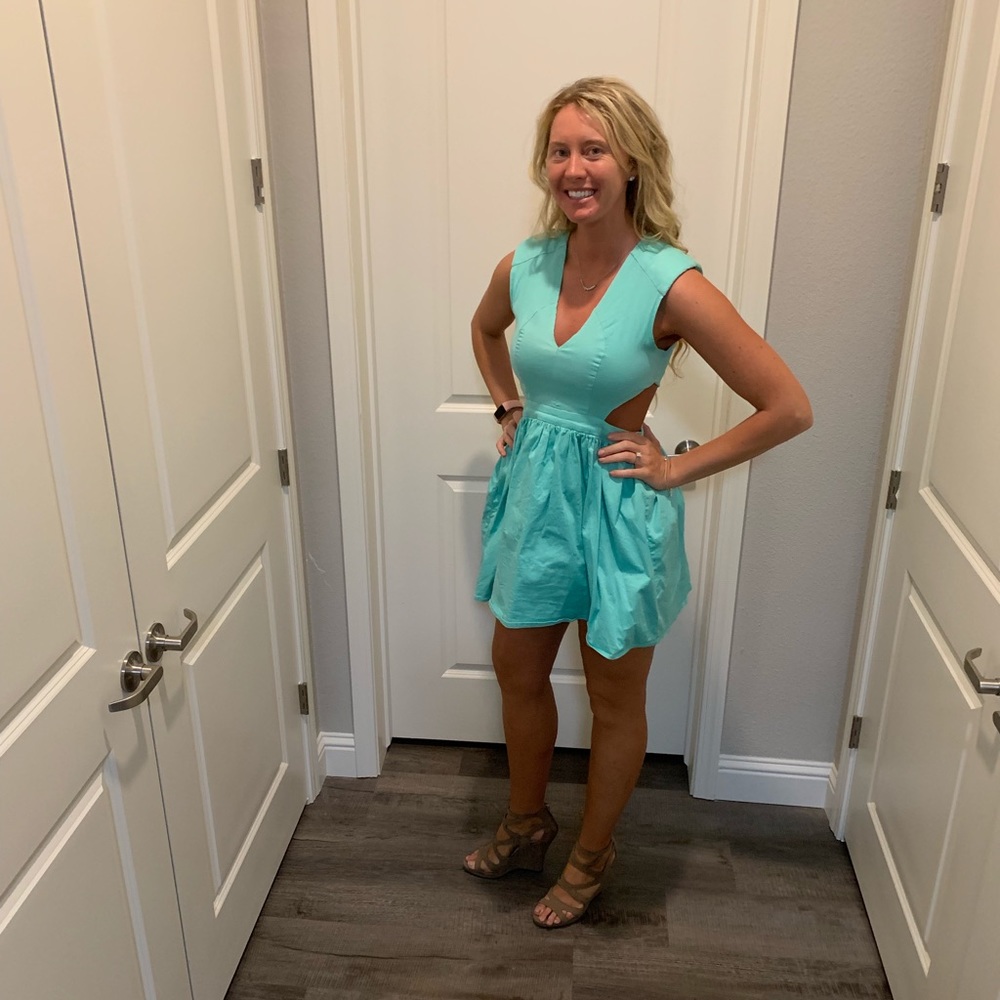 TOBI teal dress